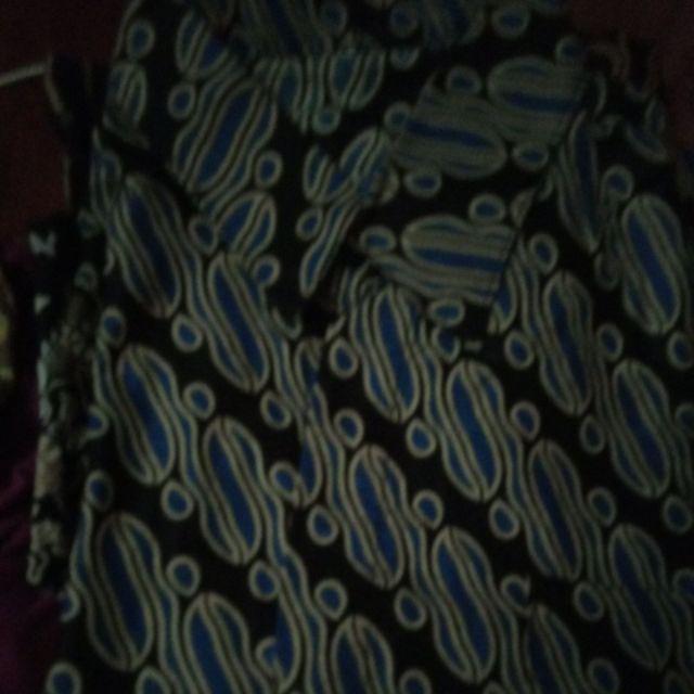 Diskon Bswart Batik Hrb026 Kenongo Hem Panjang Padi Pekalongan M L Xl Batik Pria Murah Modern Grosir