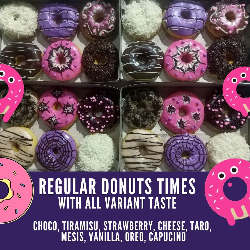 

Donat / Donut / Donat Glaze / Donat kentang / Min Order 6 Pcs