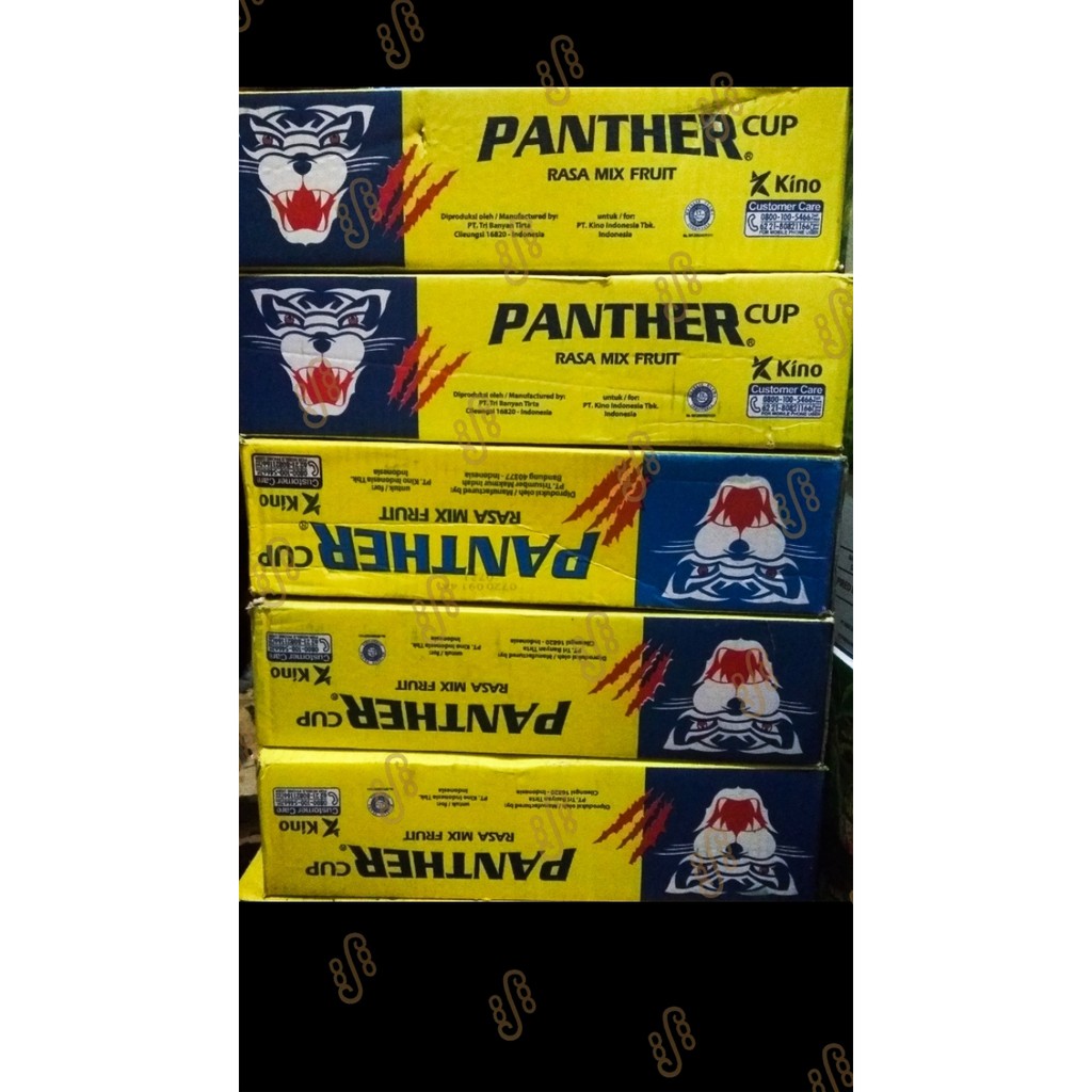 

Panther Mix Fruit 175ml - Carton Isi 24 Cup