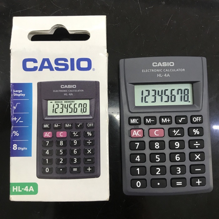 kalkulator calculator casio saku / mini HL 4A