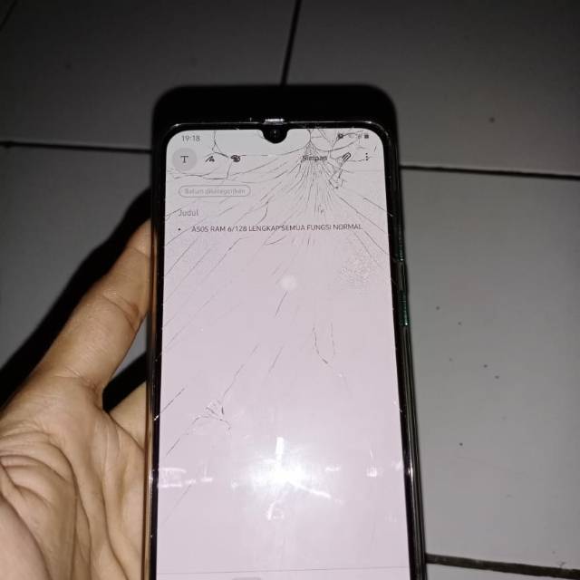 Samsung A50s Ram 6/128 Second (Retak)