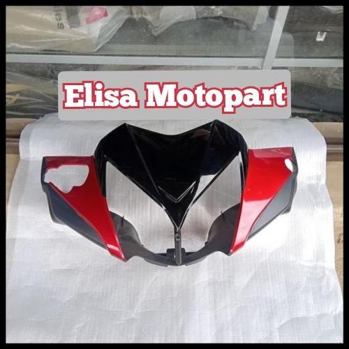 BATOK KEPALA DEPAN BELAKANG SUPRA X 125 BATMAN TH 2007 - 2013 MERAH