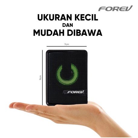 ITSTORE Speaker Desktop Multimedia Forev FV-208 Audio Untuk PC Laptop HP FV208FV 208 Extra Bass RGB LED Light