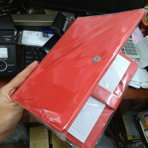 

Spesial map loose leaf kulit Special
