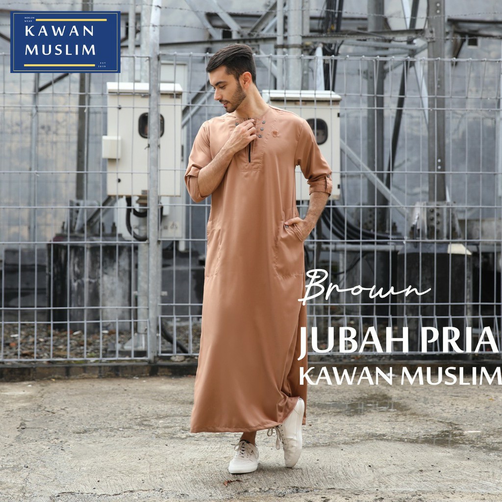 Jubah Gamis Laki Kawan Muslim