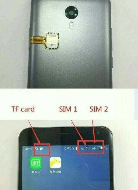 NANO EXTENDER HYBRID SLOT SIM (Dual sim) / Nano Flaxibe