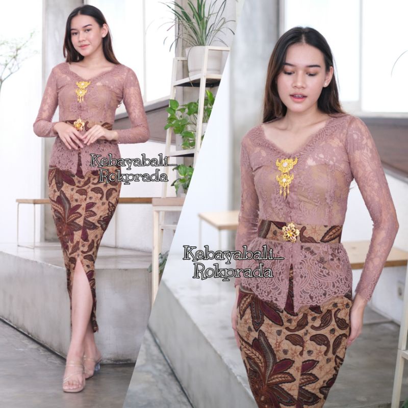 KEBAYA LEHER V KEBAYA BALI KEBAYA NAVY KEBAYA MURAH