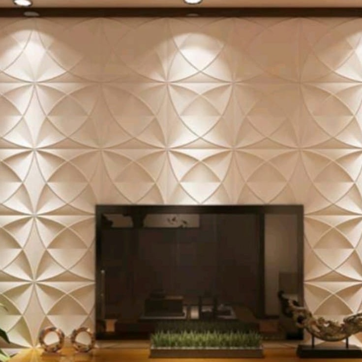 PROMO BUY 30PCS FREE 1PCS LEM SEALENT 300ML || WALLPANEL PVC 3D 50CMX50CMX1MM WALLPAPER DINDING ORNAMEN MOTIF TIMBUL-6