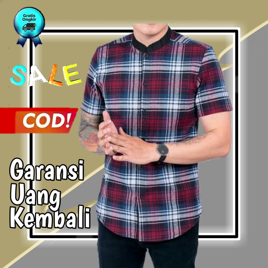 baju kotak kotak kemeja kotak kotak baju kerah baju atasan kemeja keren baju laki laki dewasa ke189