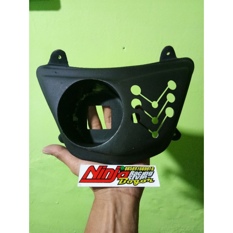 Reflektor lampu depan projie ninja r, ninja rr old, ninja rr new