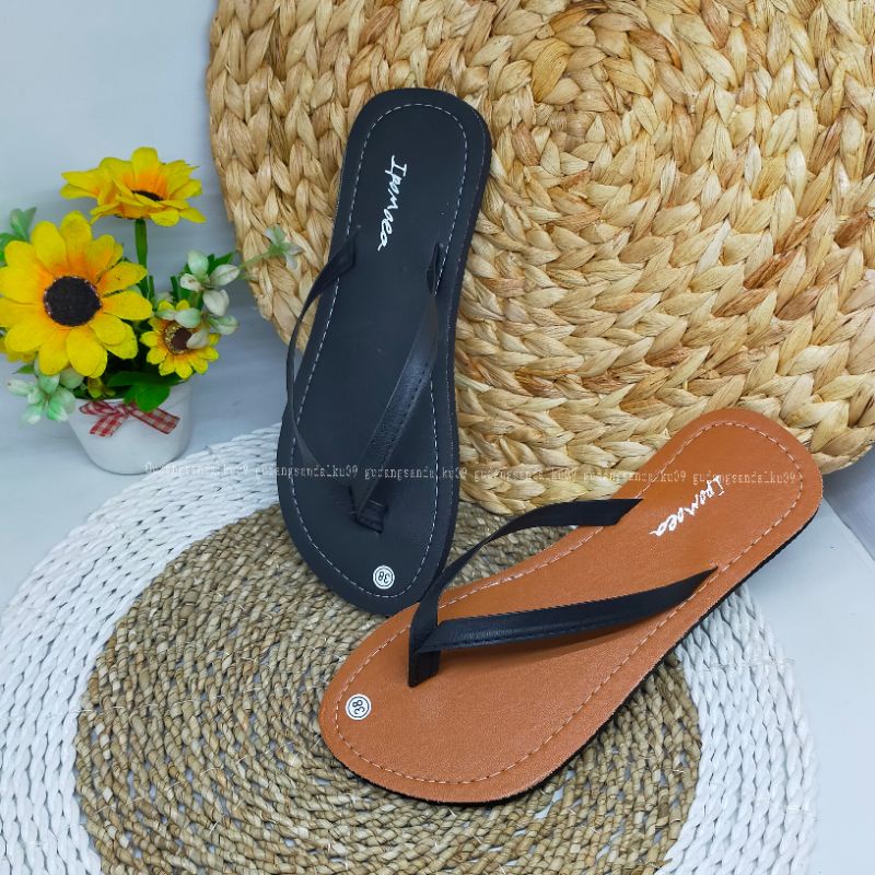 Sandal Jepit Flat Simple Sandal jepit wanita Sandal wanita jepit Sendal capit cewek Sendal jepit cewek Sandal teplek IPM01