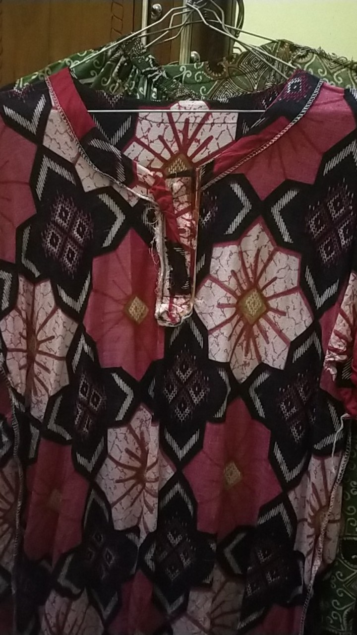 Jual Setelan Kulot Batik Murah / Setelan Kulot Bahan Rayon Kekinian / Setelan Piyama Celana Pendek