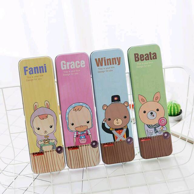 

SN pencil case karakter unik