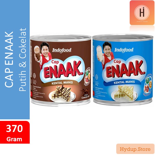 

Cap Enaak Kental Manis Cokelat Creamer Kaleng | Cap Enak Kaleng Cokelat Putih 370 Gram