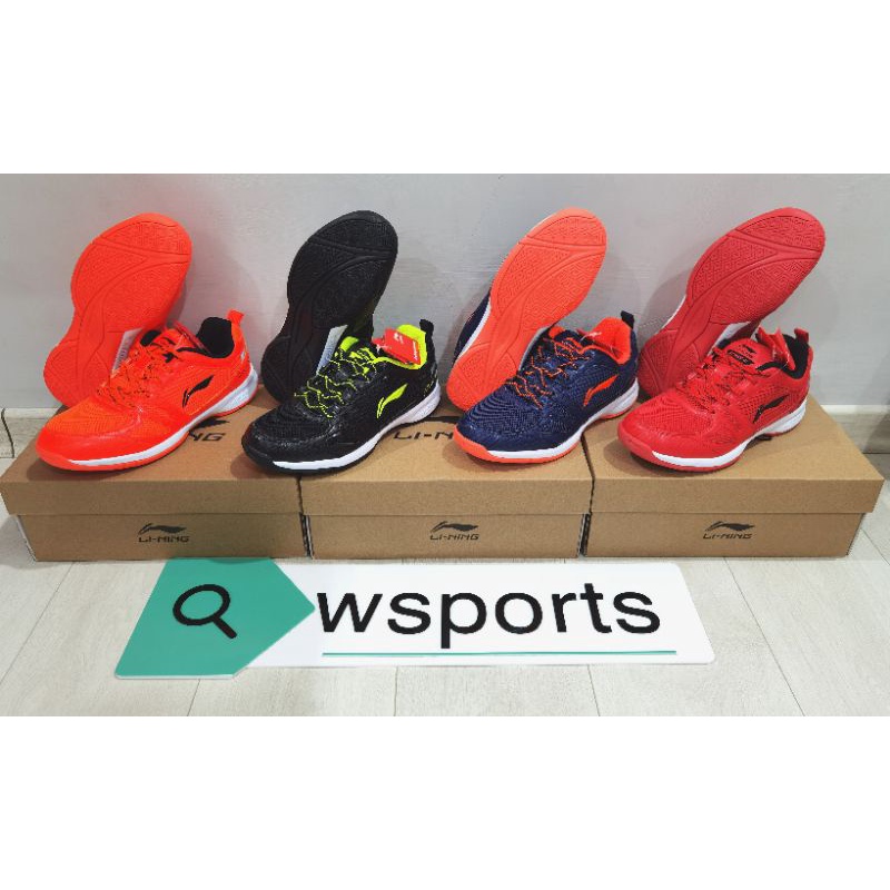 [Boleh Tukar Ukuran] Sepatu Badminton LiNing Attack G8 Original