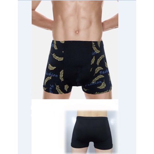 Celana Dalam Pria Boxer Sexy Tipis Boxer Celana Pendek Pakaian dalam Pria Polos&amp;Motif Y01