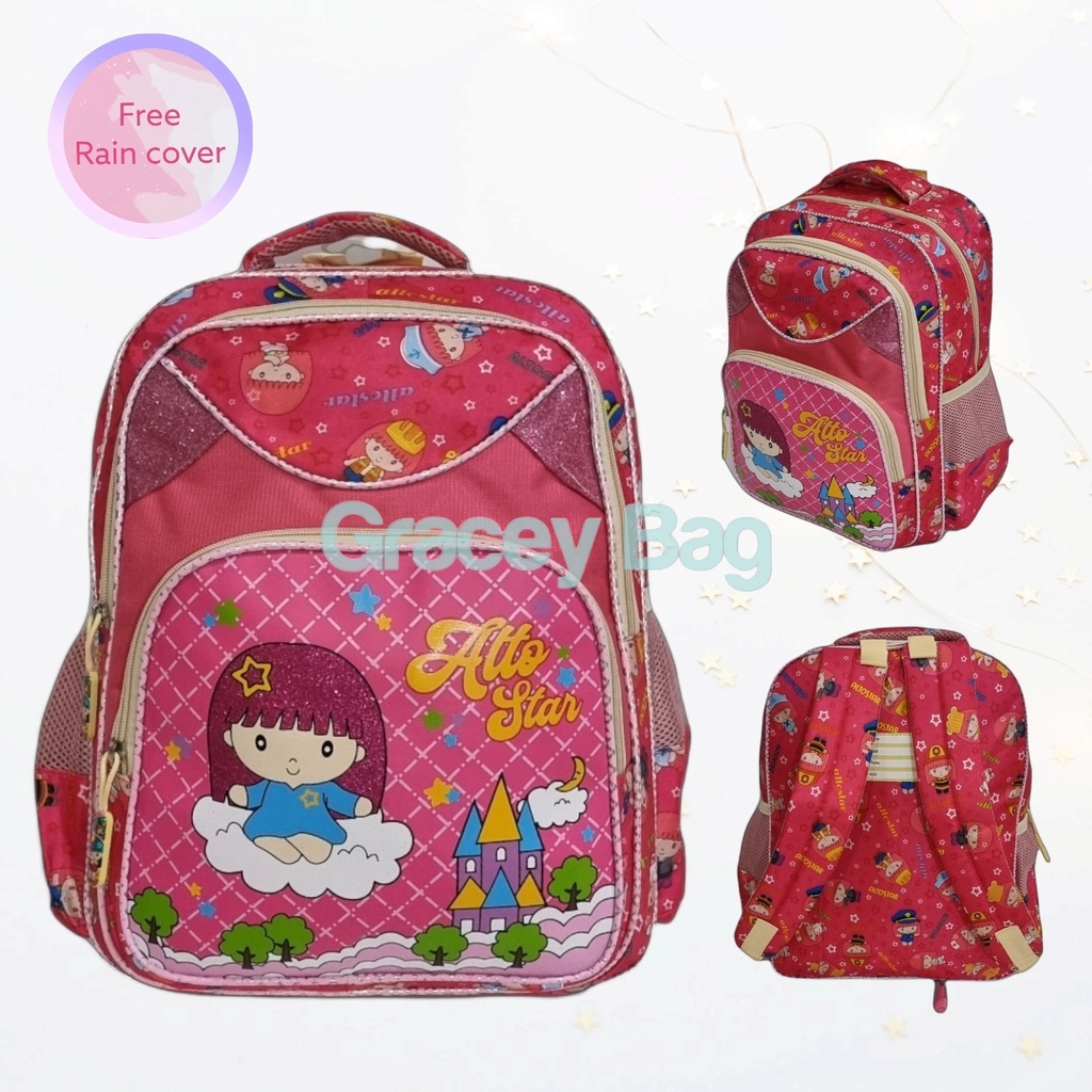 GB-41877S Tas Ransel Anak Perempuan / Tas Sekolah Altostar