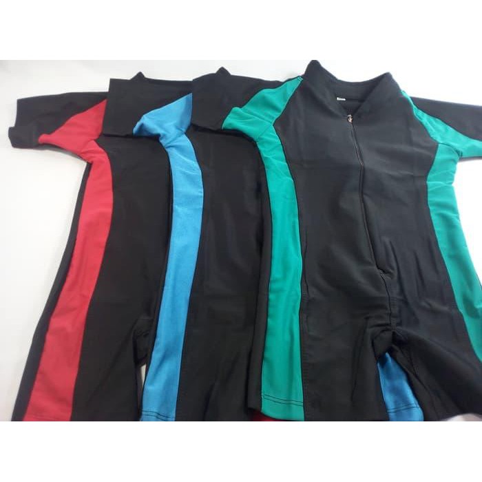 Baju Renang Anak Unisex Polos 1 sampai 25 Tahun Pakaian Diving Anak TK SD Remaja cewek/cowok