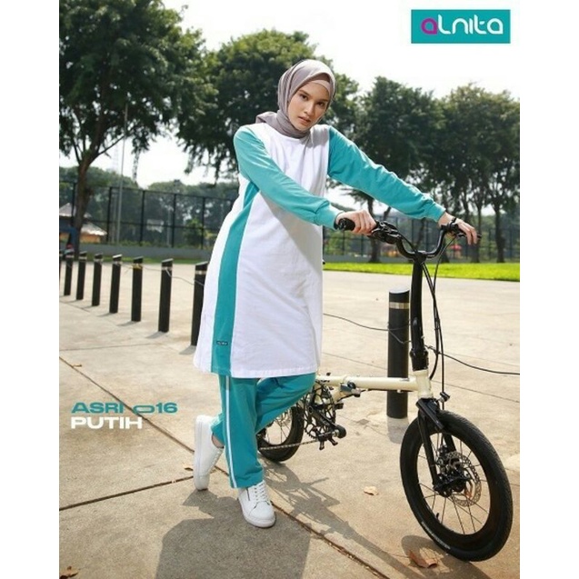 SETELAN OLAHRAGA MUSLIMAH ALNITA ASRI 16