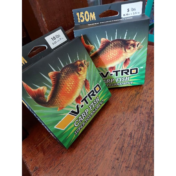 Senar V-Tro Carp Fish 150cm (Fluorocarbon)