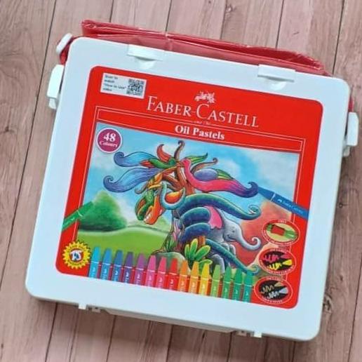 

Crayon Oil Pastel Faber Castell 48 Warna