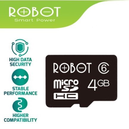 MMC / Memory Card 4GB / 8GB / 16GB Original Robot - Bergaransi Resmi