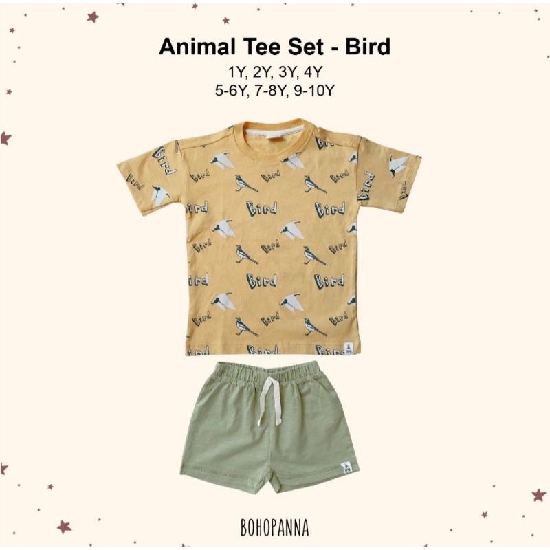 Animal Tee Set BohoPanna B22