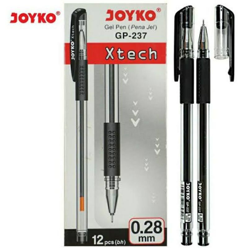 PEN GEL / PULPEN GEL JOYKO XTECH GP-237 0.28mm