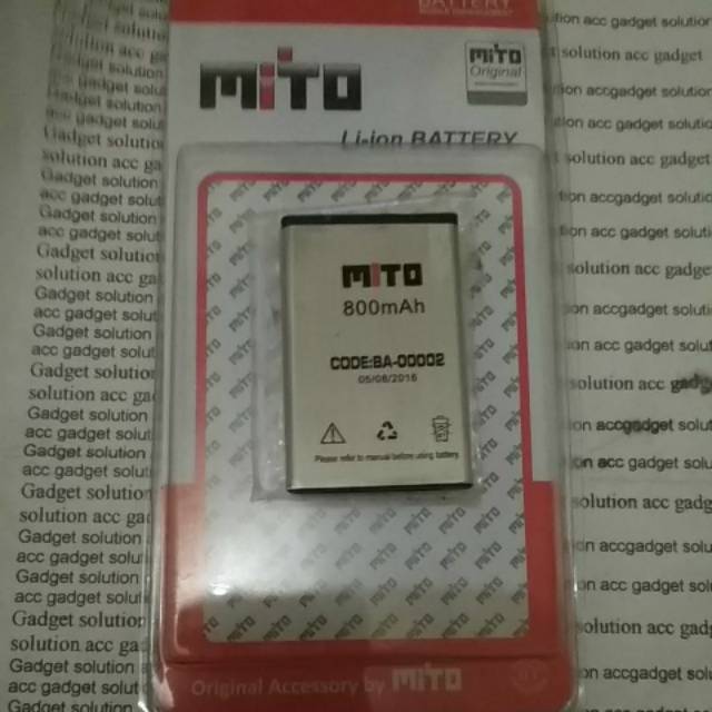 BATRE BATERAI BATTERY MITO BA-00002