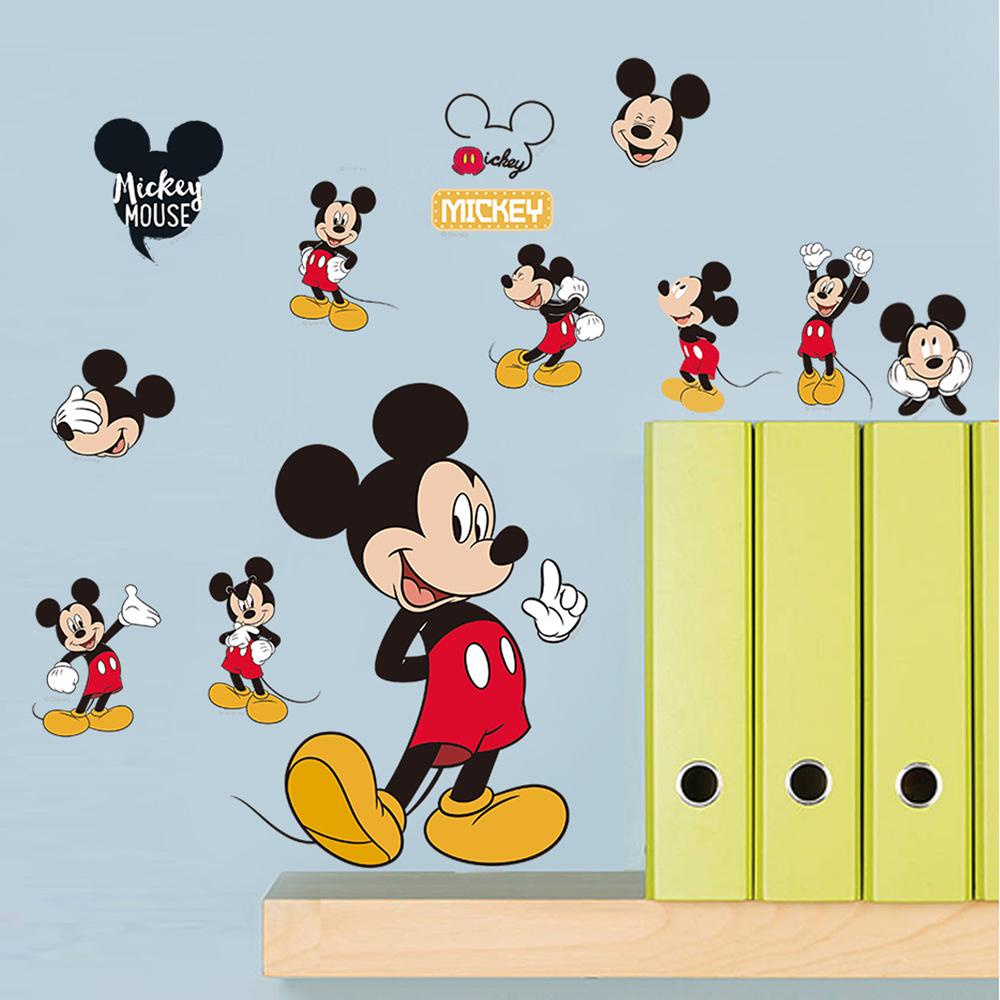 Nickolas1 Stiker DIY Anti Air Kartun Mickey Minnie