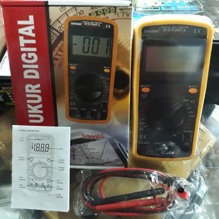 Avometer Multimeter Multitester Digital SPARDIO/SINHWA TERBAIK