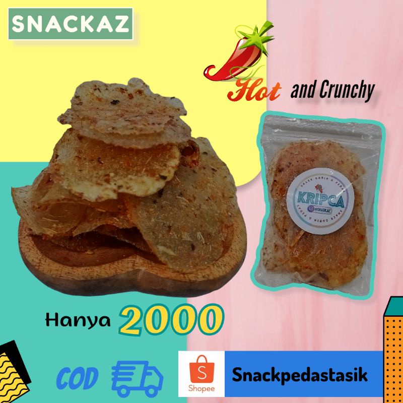 

Keripik Kaca Pedas Jeruk Mini Pack 2000an