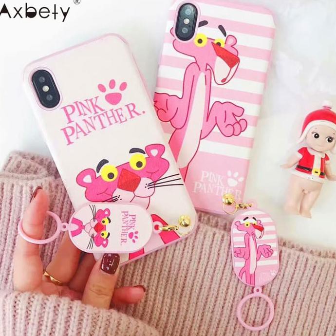CHASING AND COVER 72AXBETY IPHONE 8 CASE HANGING RING FASHION CUTE PINK CARTOON SILICON AAMPO.11