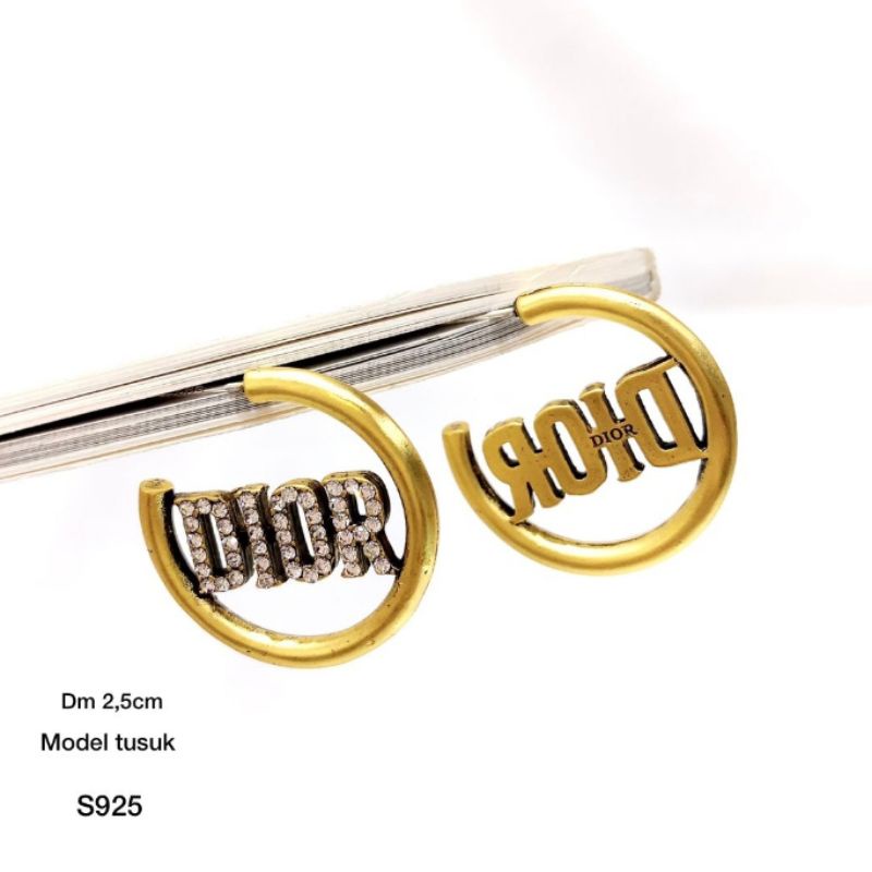 Anting Silver925 Premium Quality platgold 03 Anti Karat Anti Alergi Earring att007