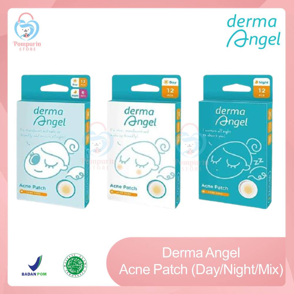 Jual DERMA ANGEL Acne Patch Day / Night / Mix Original BPOM | Shopee