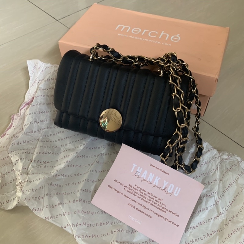 Merche Willow Bag BLACK PRELOVED