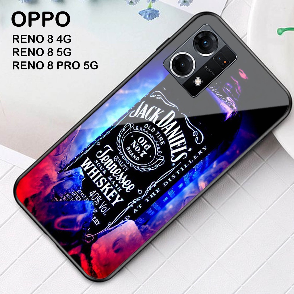 [A03] Softcase Kaca Kilau Oppo Reno 8 4g / Reno 8 5g / Reno 8 pro 5g  / Case Hp Oppo Reno 8 4g / Ren