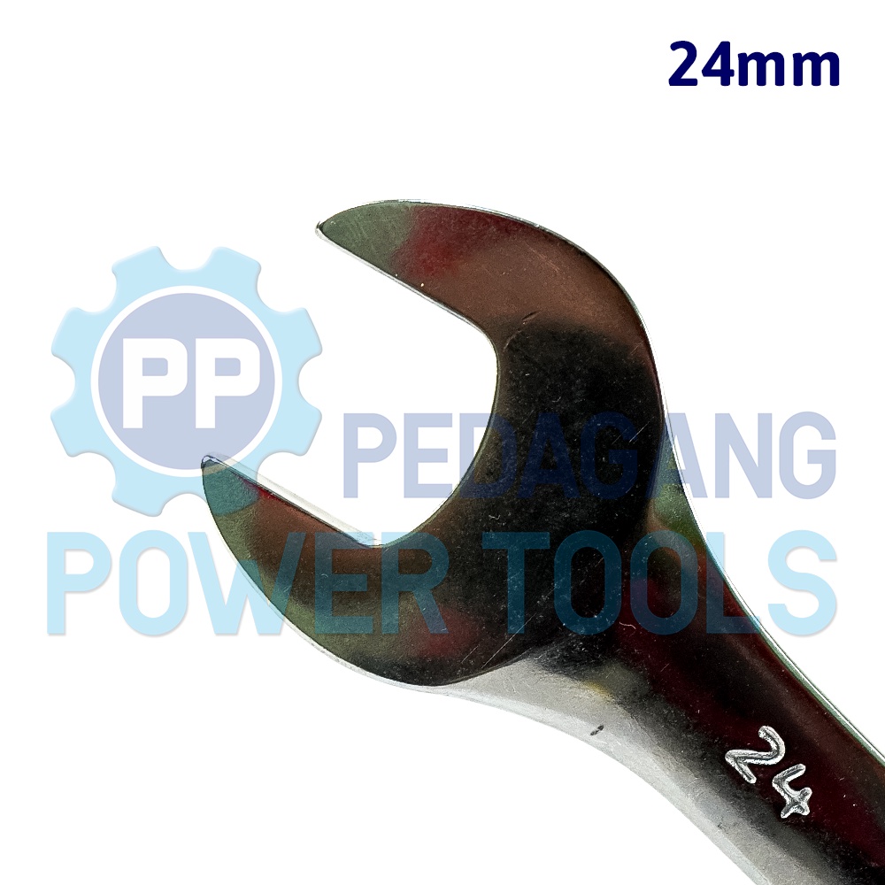 BISON KUNCI RING PAS 24 MM COMBINATION SPANNER WRENCH RINGPAS 24MM