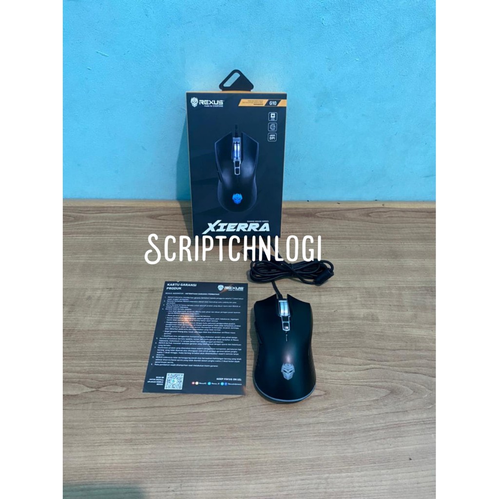 Rexus Mouse Gaming Xierra G10