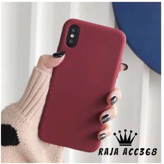 SOFT CASE WARNA CANDY SILICON IPHONE 6 7 8 6+ 7+ 8+ x xr