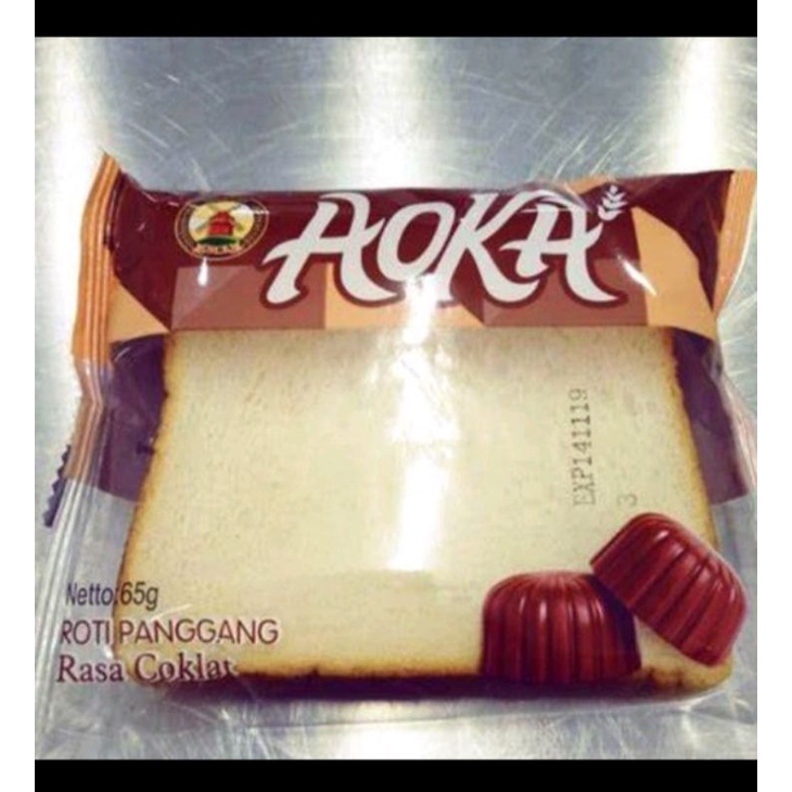 

roti aoka rasa coklat