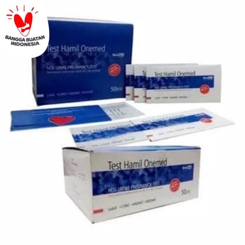 Onemed Testpack - Onemed Alat test kehamilan akurat - Onemed strip tes kehamilan Wadah Urine Tes kehamilan // Steril Pregnancy Stripe by Sensitif Tes Kehamilan