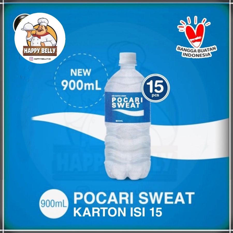 

KHUSUS OJOL POCARI SWEAT PET 900 ml - (1 KARTON ISI 15 BOTOL)