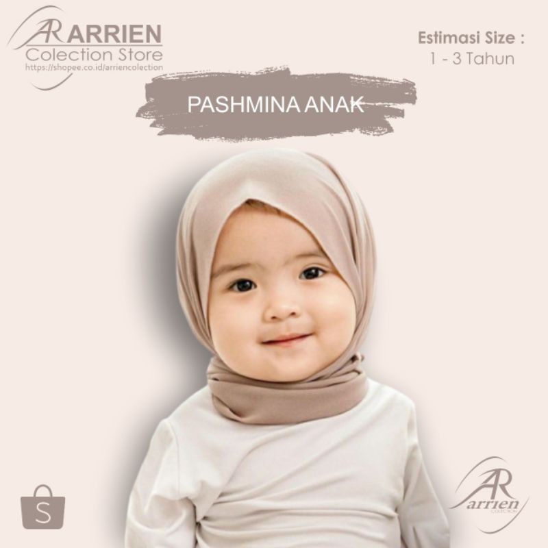 Pashmina Anak 1-3 Tahun Pashmina Instan Anak Murah Premium