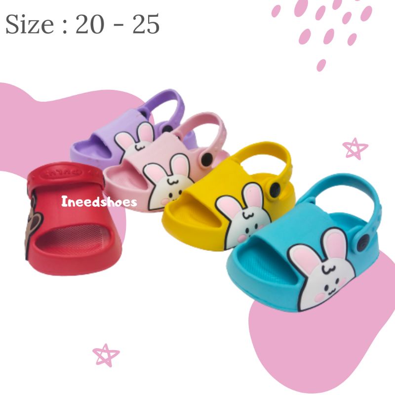 Sepatu Sandal Anak Perempuan Usia 6 Bulan Umur 1 2 3 Tahun Size 20 21 22 23 24 25 Sendal Bayi Karakt