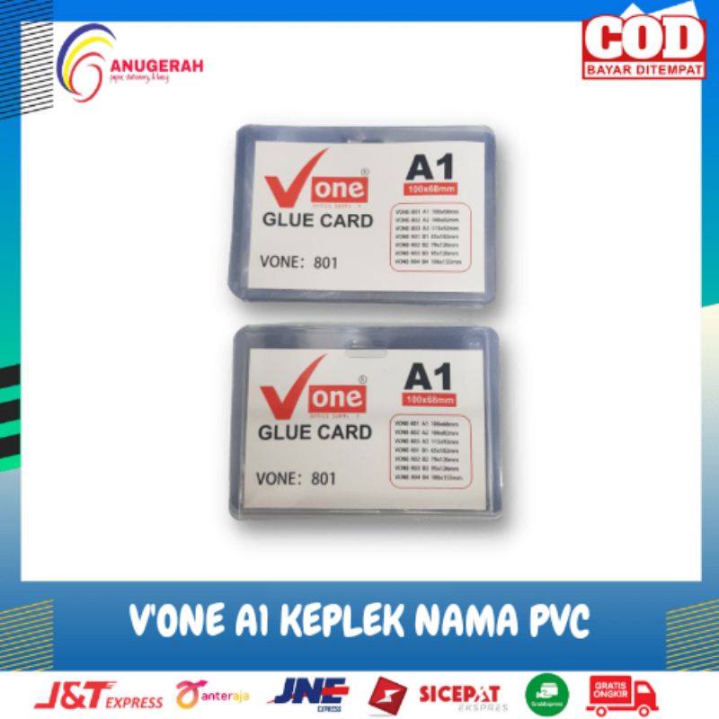 

V-One Keplek Nama PVC (A1) (PCS)