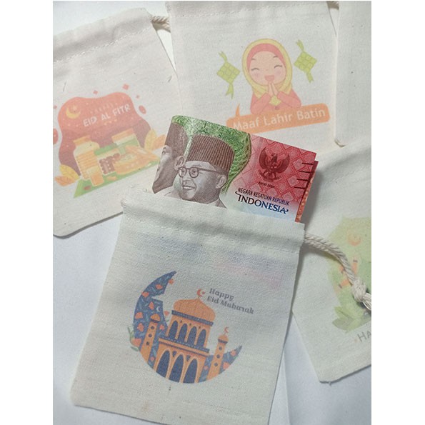 Pouch  Amplop / Angpau Lebaran Full Color Murah isi 5 pcs