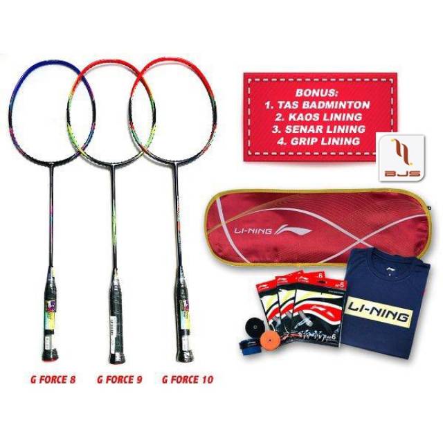 Raket Lining G-Force 8, 9, 10