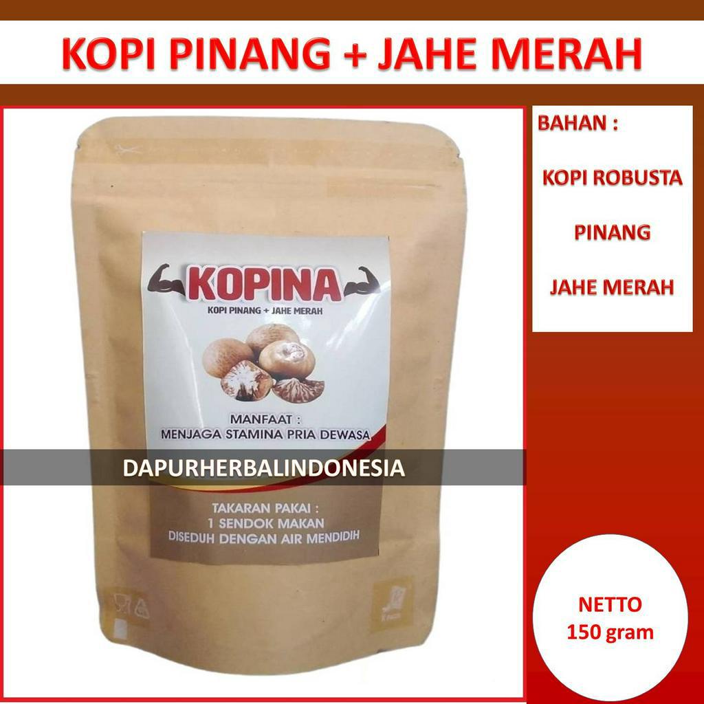 

KOPI PINANG MUDA + JAHE MERAH (JAMBE )