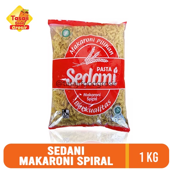 

Sedani Makaroni Spiral Netto 1 Kg